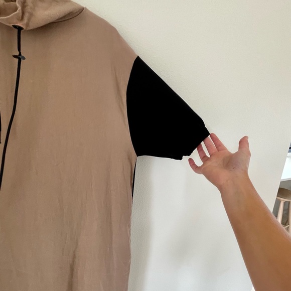 •Zara• Color block drawstring bottom mock neck dress - Picture 3 of 6